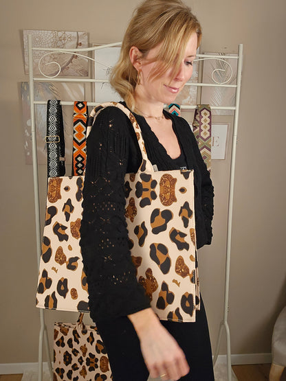 Shopper Tasche "LOU" - animalprint